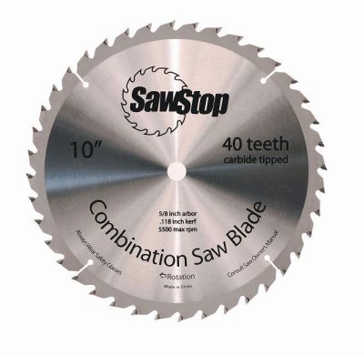 40-Tooth Combination Table Saw Blade