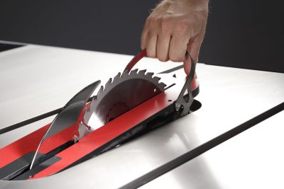 Standard Table Saw Insert with Lock-Down Lever