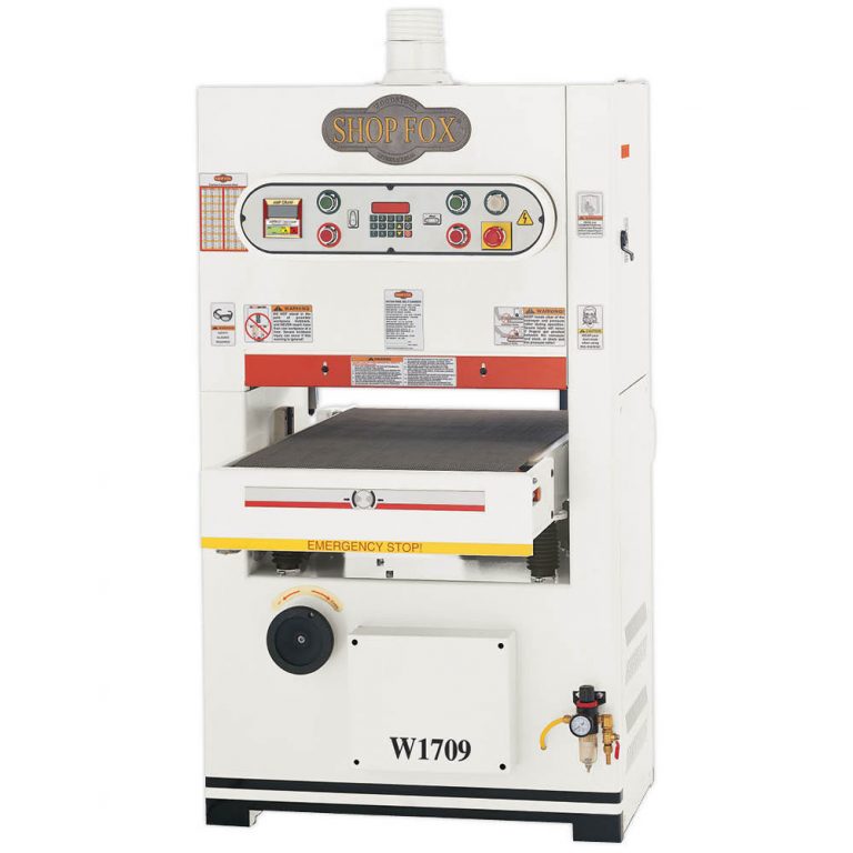 SHOP FOX® 7.5 HP 20″ Wide Belt Sander Blackwater River Tools